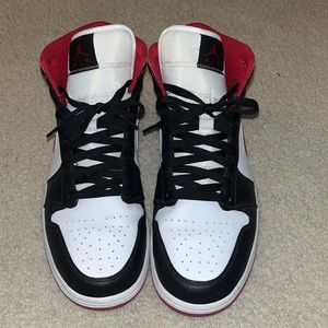 Air Jordan 1 Mid Gym red/black 2021